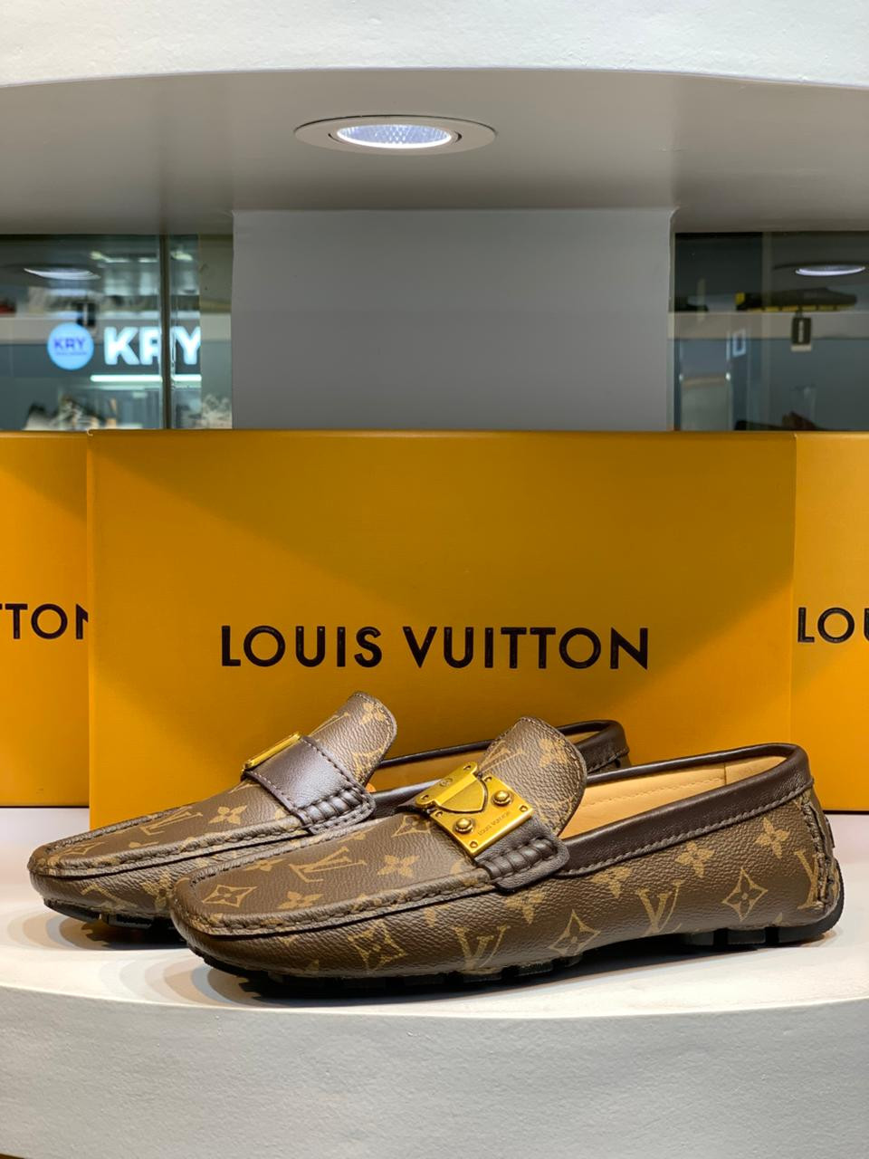 Louis Vuitton Monogram Canvas Brown Loafer (1:1)