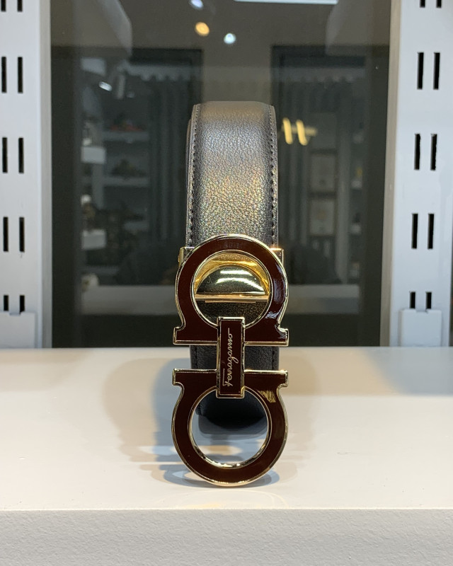 Salvatore Ferragamo Premium Belt Black Color Buckle (1:1)
