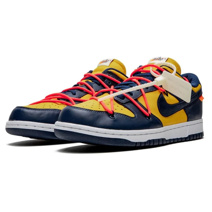 Nike Dunk Low Off-White ''University Gold''