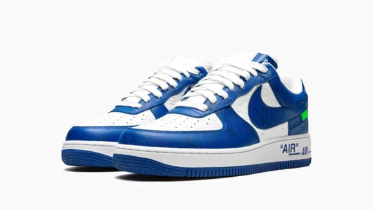 Louis Vuitton x Nike Air Force 1 Low ''Team Royal'' (1:1)