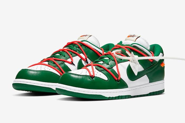 Nike Dunk Low Off-White x  ''Pine Green''