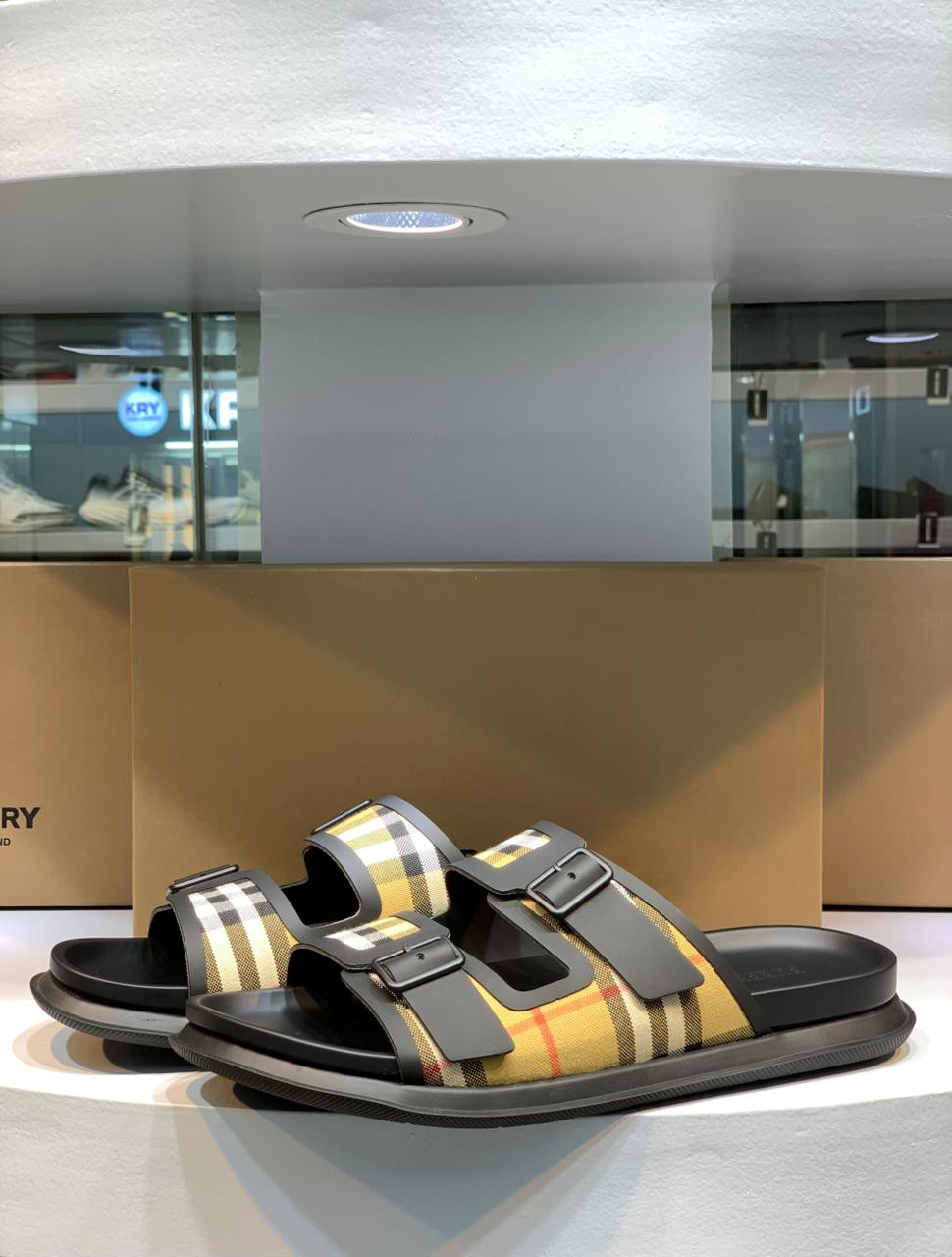 Burberry Two Step Slide/Sandal (1:1)