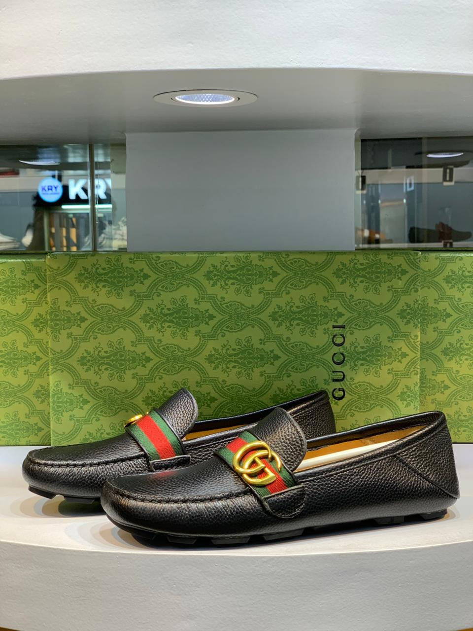 Gucci Noel WEB Driver Black Loafer (1:1)
