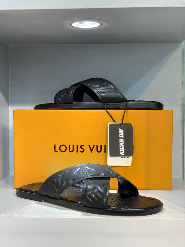 Louis Vuitton Cross Oasis Mules ''Full Black'' (1:1)